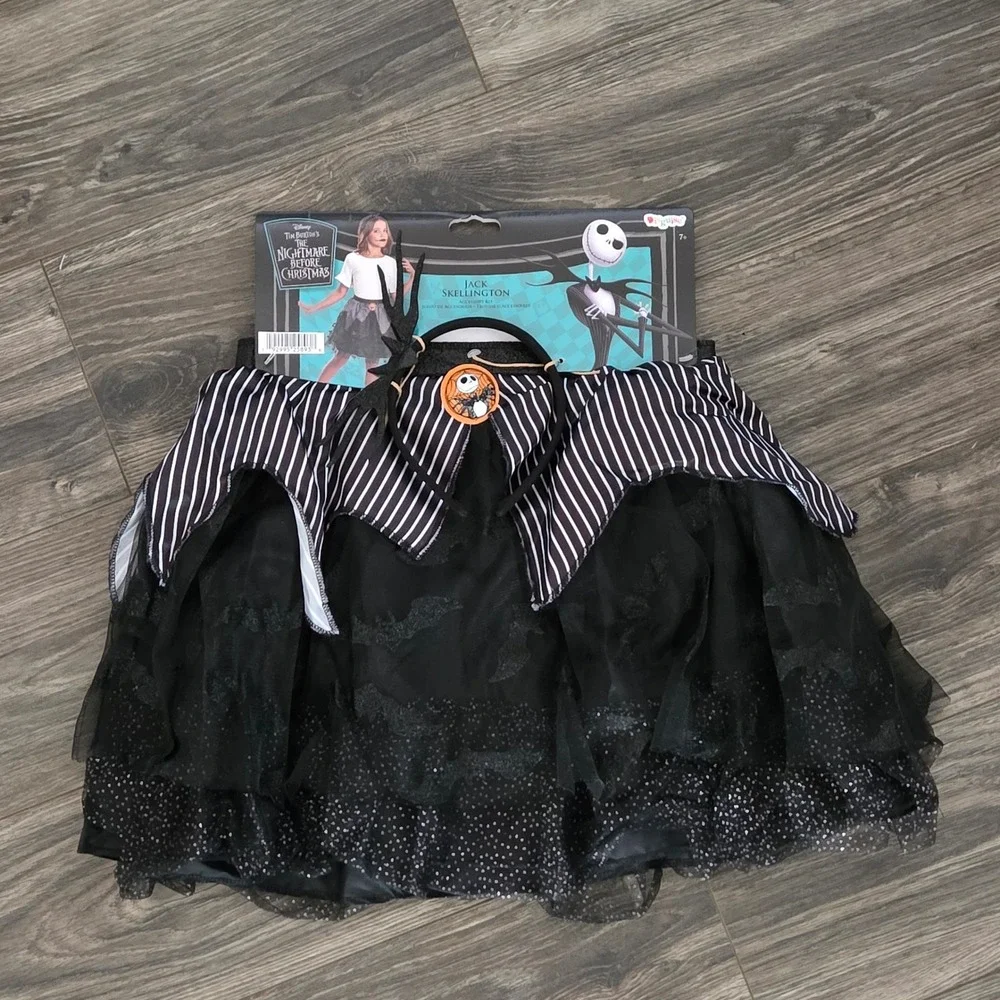 Disguise Jack Skellington Nightmare Before Christmas Tutu‎ & Headband Set OS